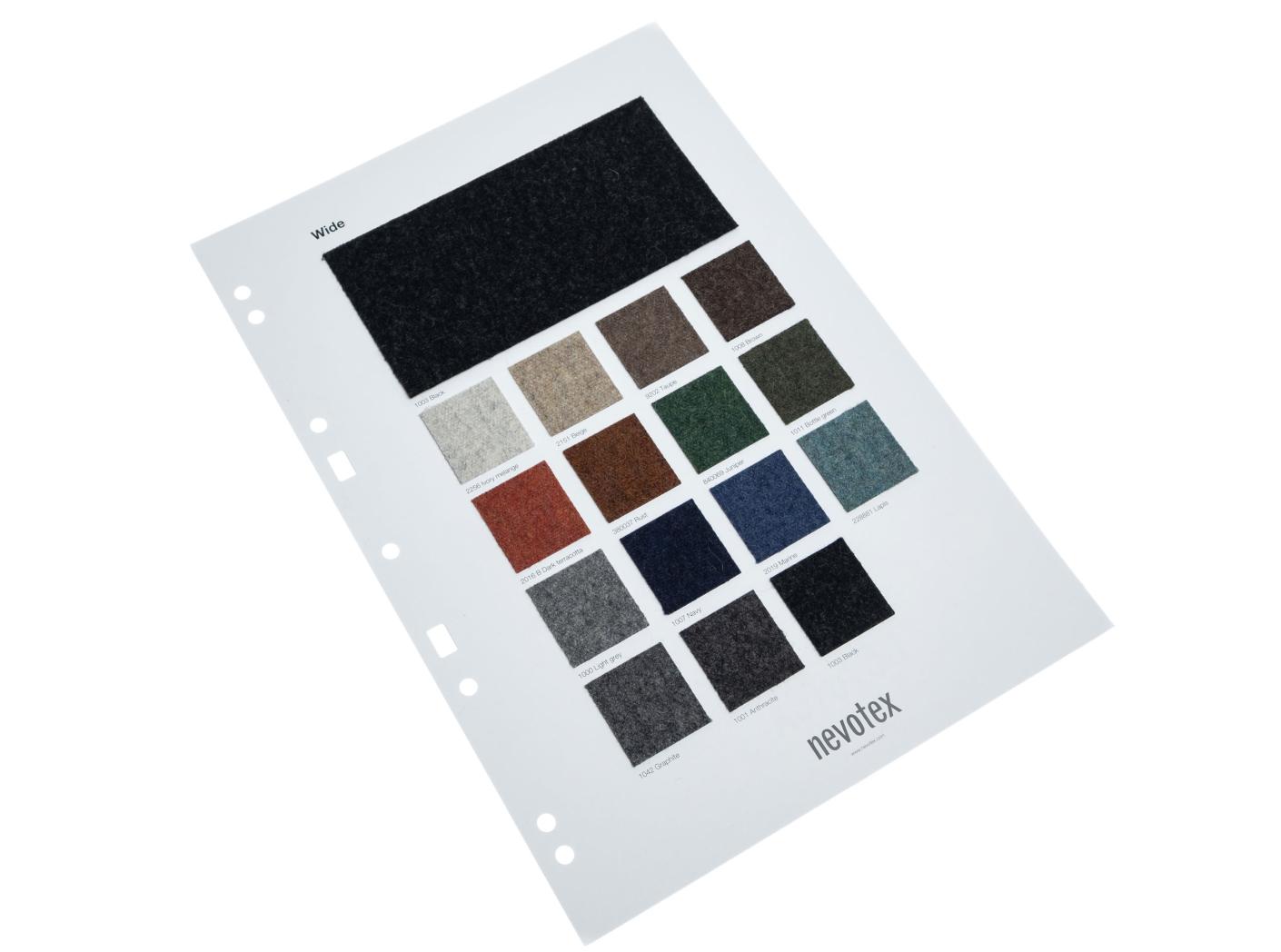 Audinio Wooly Wide kolekcija (lankstinukas) Audinio Wooly Wide kolekcija (lankstinukas)