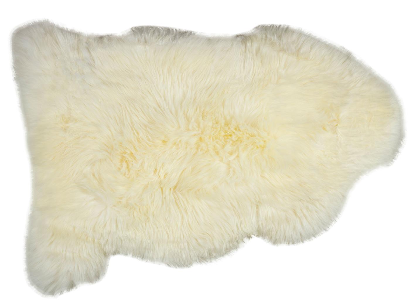 Ėriuko kailis, apie 0,7 m2/vnt, White Ėriuko kailis, apie 0,7 m2/vnt, White