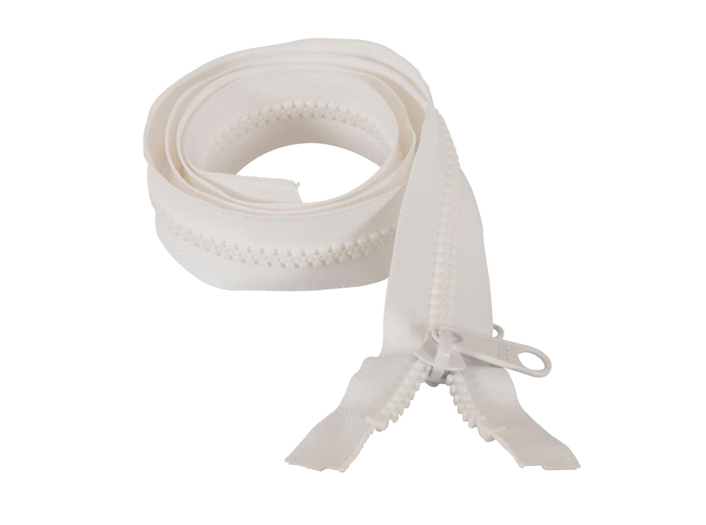 Profilinis užtrauktukas Nr.10, baltas Profilinis užtrauktukas Nr.10, baltas