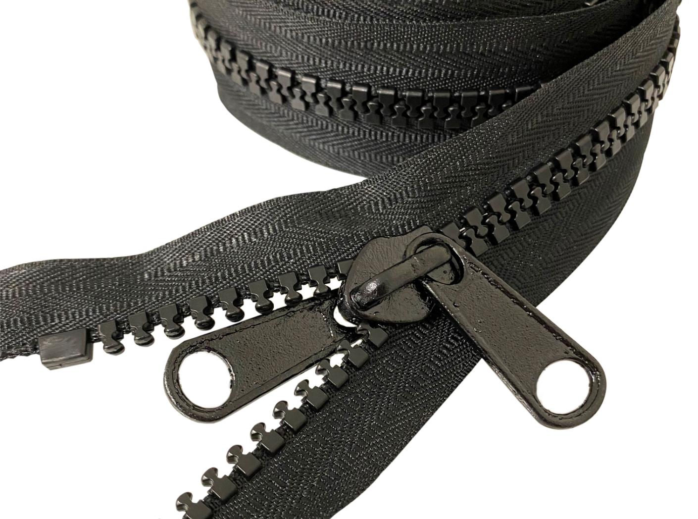 Profilinis užtrauktukas Nr.10, juodas Profilinis užtrauktukas Nr.10, juodas