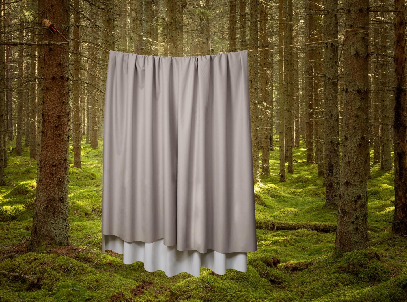 Audinys Black-out Bologna FR 004 Silver, b=280 cm Audinys Black-out Bologna FR 004 Silver, b=280 cm