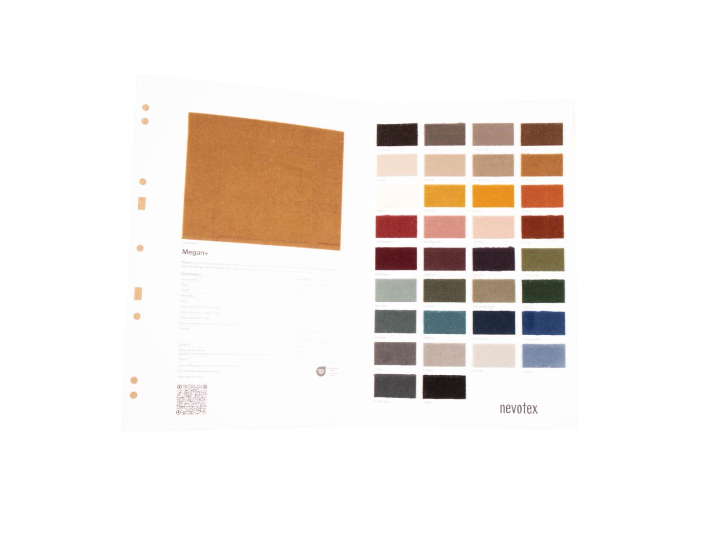 Audinio Megan Plus kolekcija (lankstinukas) Audinio Megan Plus kolekcija (lankstinukas)