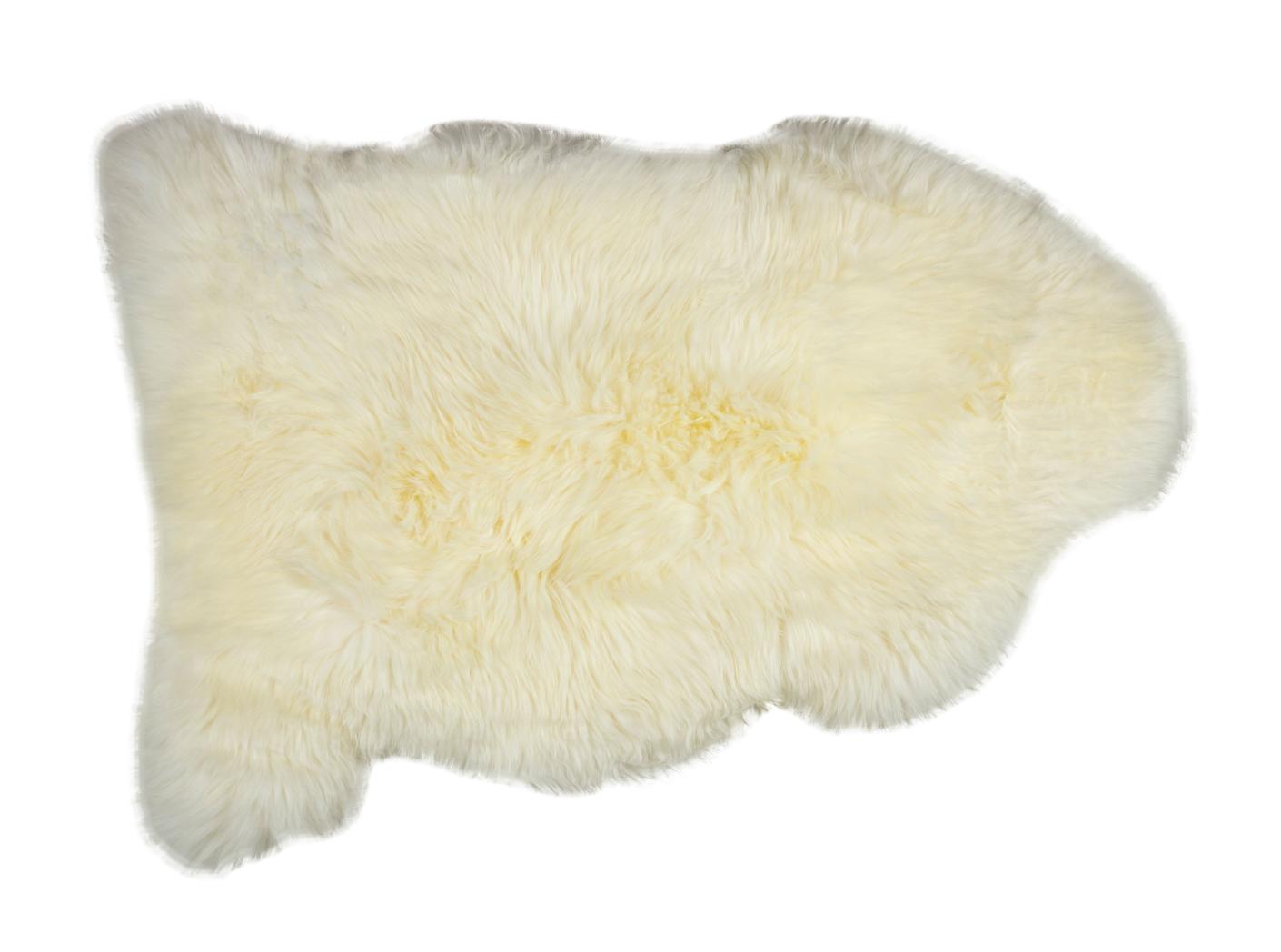 Ėriuko kailis, apie 0,7 m2/vnt, White Ėriuko kailis, apie 0,7 m2/vnt, White