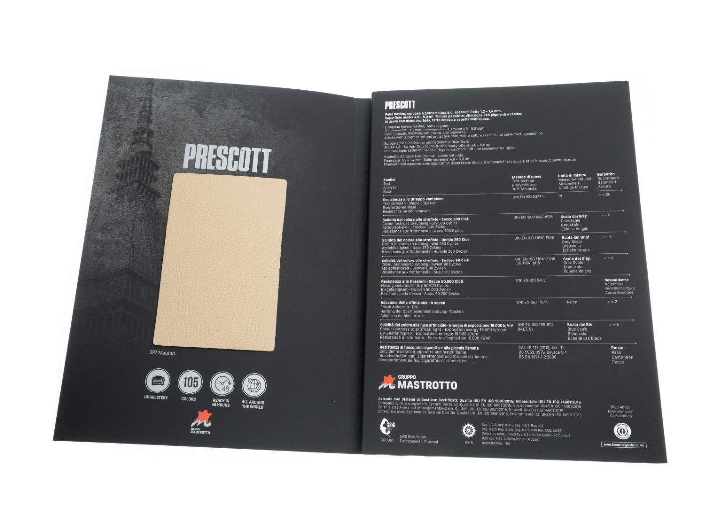 Odos Prescott kolekcija (lankstinukas) Odos Prescott kolekcija (lankstinukas)