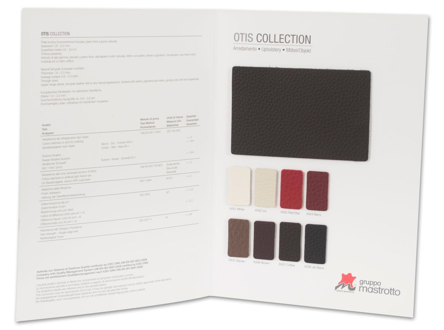 Odos Otis kolekcija (lankstinukas) Odos Otis kolekcija (lankstinukas)