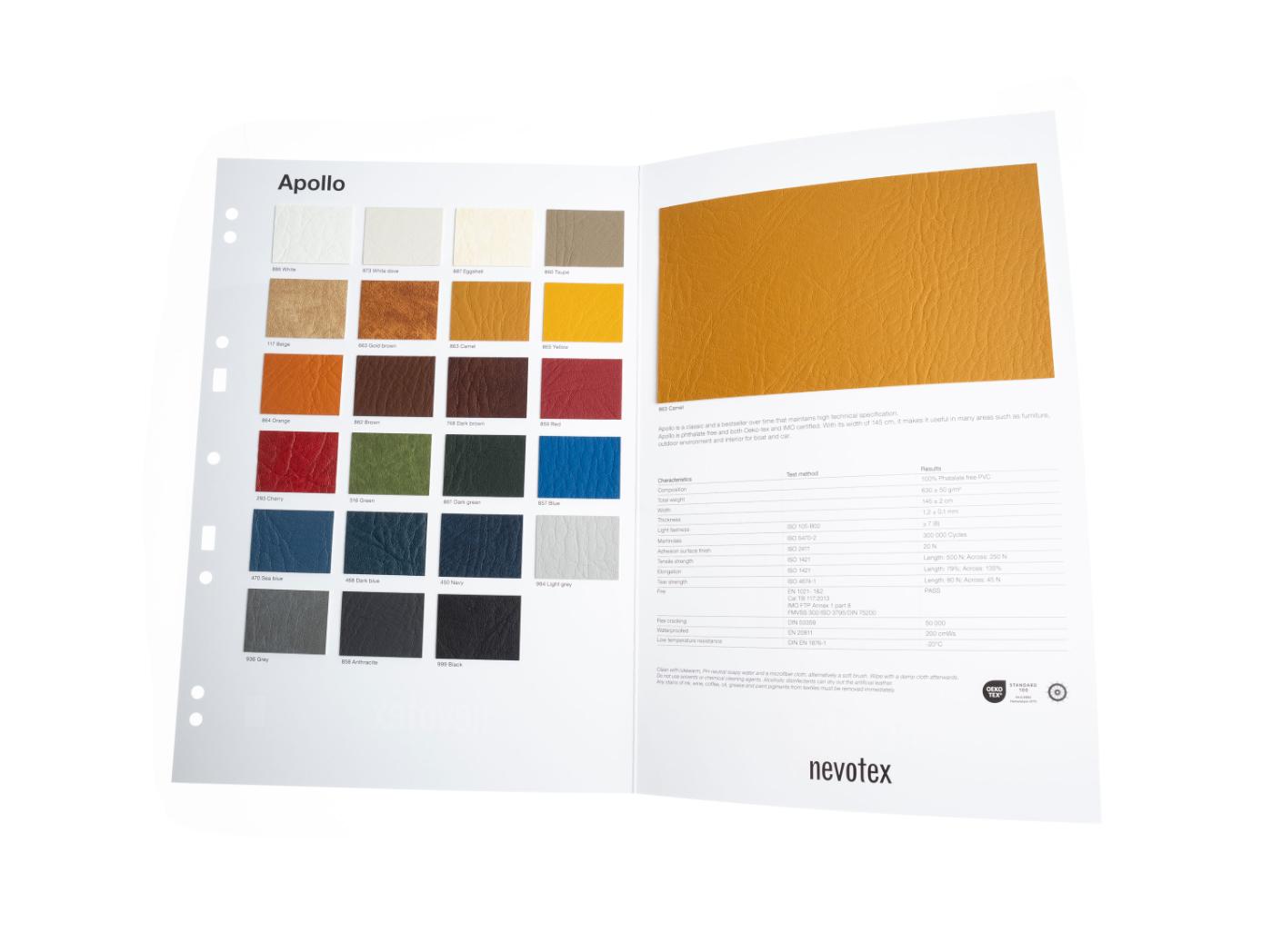 PVC Apollo kolekcija II (lankstinukas) PVC Apollo kolekcija II (lankstinukas)