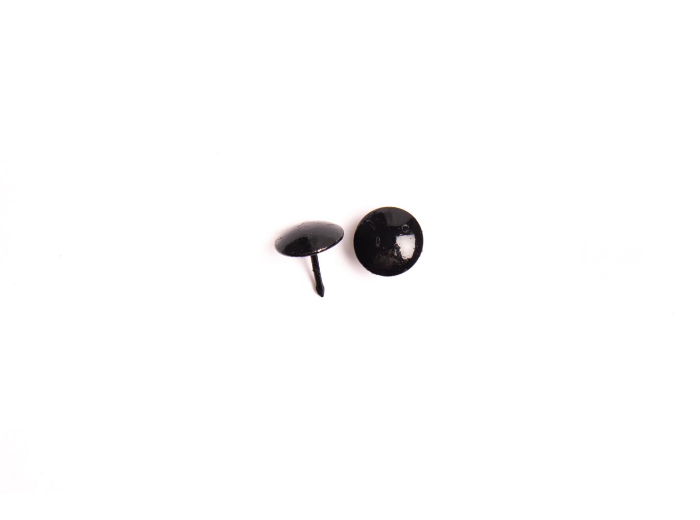 Dekoratyviniai vinukai Black Z1507, Ø 14 mm, 500 vnt/pak. Dekoratyviniai vinukai Black Z1507, Ø 14 mm, 500 vnt/pak.