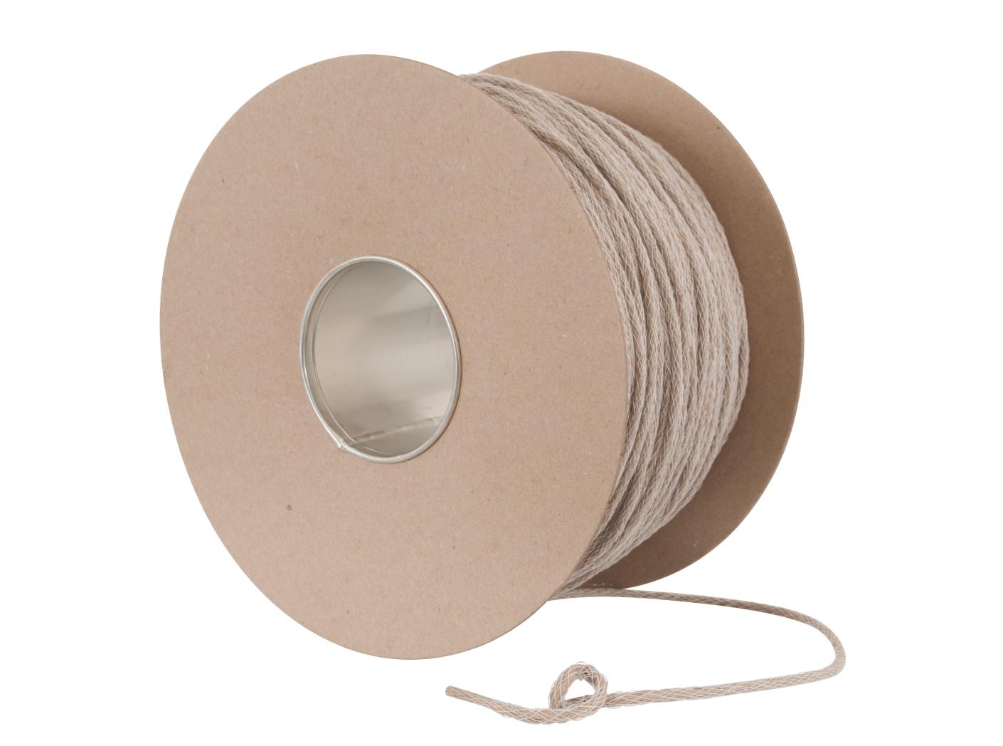 Popierinė virvutė apsiuvui, Ø=4,0 mm, 400 m/rit. Popierinė virvutė apsiuvui, Ø=4,0 mm, 400 m/rit.