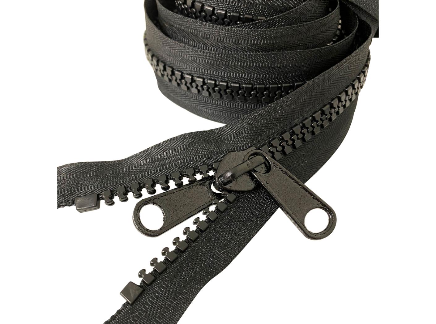 Profilinis užtrauktukas Nr.10, juodas Profilinis užtrauktukas Nr.10, juodas