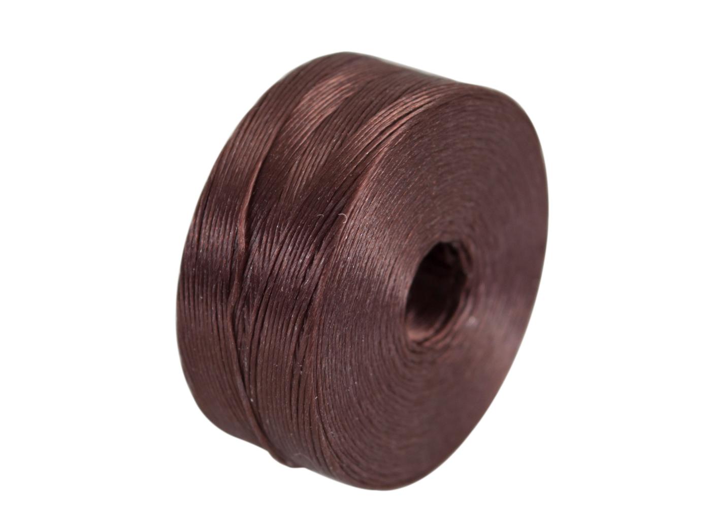 Siūlai Nm 60 (T) ritėse, 81 m/rit., (dark brown) Siūlai Nm 60 (T) ritėse, 81 m/rit., (dark brown)