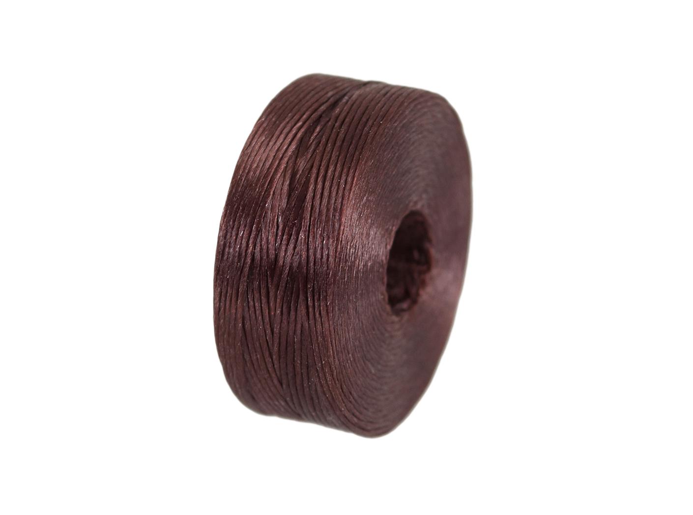 Siūlai Nm 60 (L) ritėse, 43 m/rit., (dark brown) Siūlai Nm 60 (L) ritėse, 43 m/rit., (dark brown)