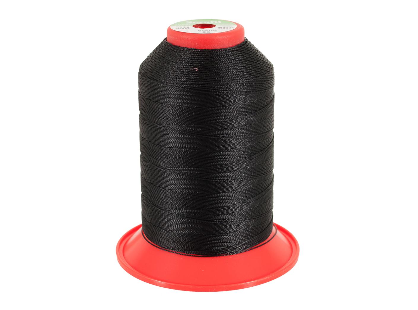 Siūlai Serafil 20, 600 m/rit., 4000 (black) Siūlai Serafil 20, 600 m/rit., 4000 (black)