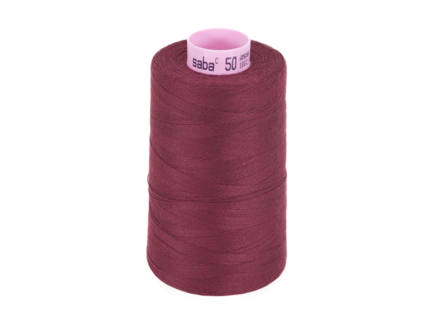 Siūlai Saba 50, 2500 m/rit., 109 (wine red) Siūlai Saba 50, 2500 m/rit., 109 (wine red)
