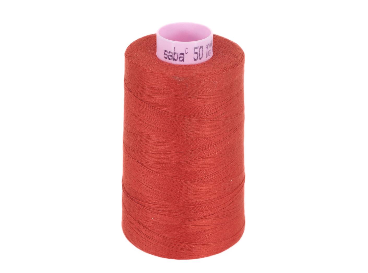 Siūlai Saba 50, 2500 m/rit., 1074 (rust red) Siūlai Saba 50, 2500 m/rit., 1074 (rust red)