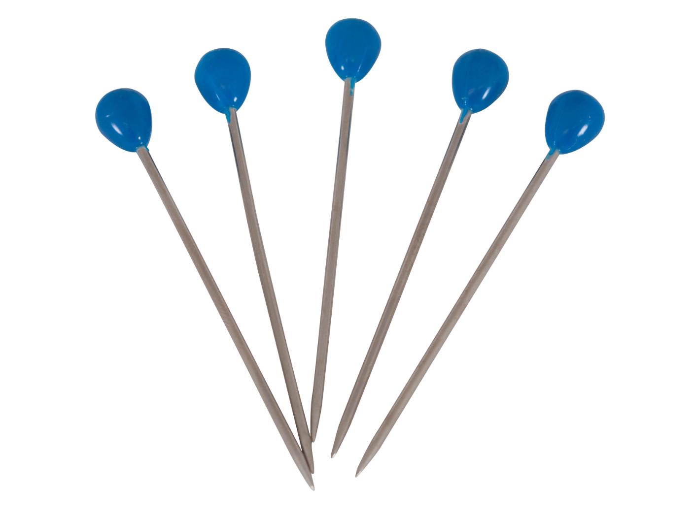 Adatėlė Nr.1, Ø 1,25 mm, l=50 mm, 100 vnt., mėlyna Adatėlė Nr.1, Ø 1,25 mm, l=50 mm, 100 vnt., mėlyna