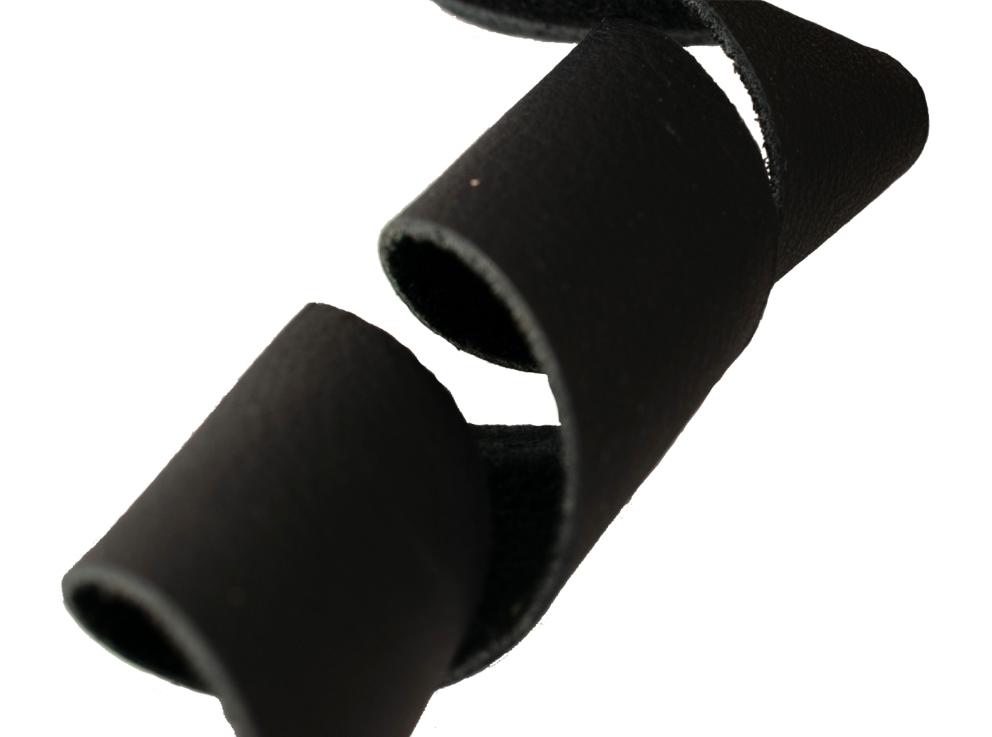 Natūralios odos juosta, b=40 mm, black Natūralios odos juosta, b=40 mm, black