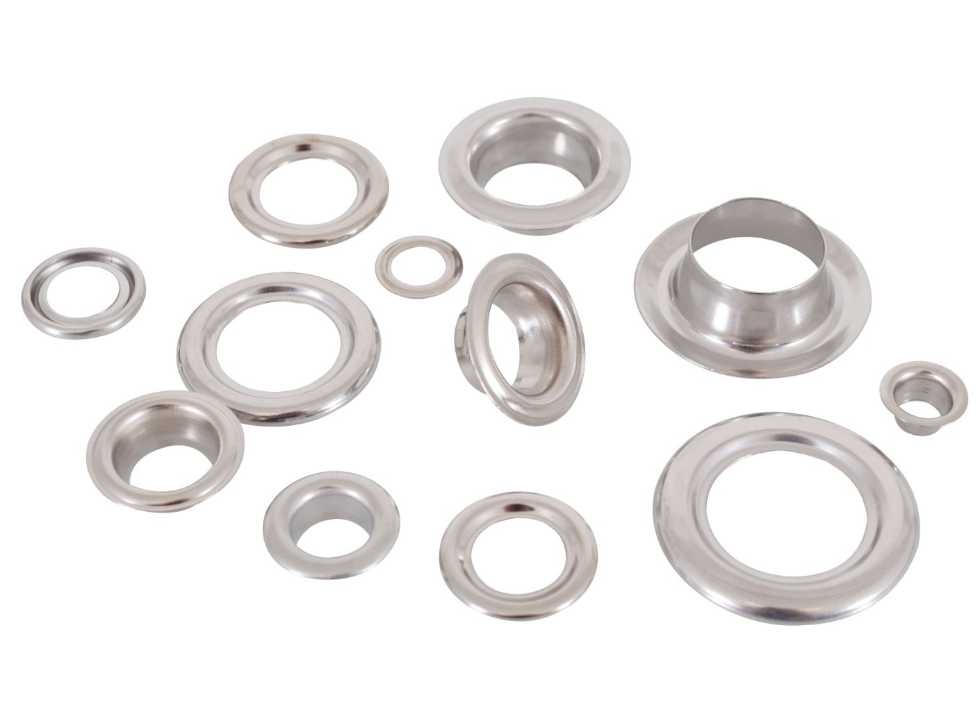 Žiedeliai 26 B, nikeliuoti, Ø 12 mm, 1000 vnt/pak. Žiedeliai 26 B, nikeliuoti, Ø 12 mm, 1000 vnt/pak.