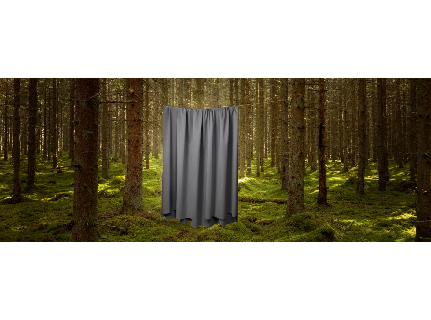 Audinys Dim-out Garda FR 305 Pewter, b=300 cm Audinys Dim-out Garda FR 305 Pewter, b=300 cm