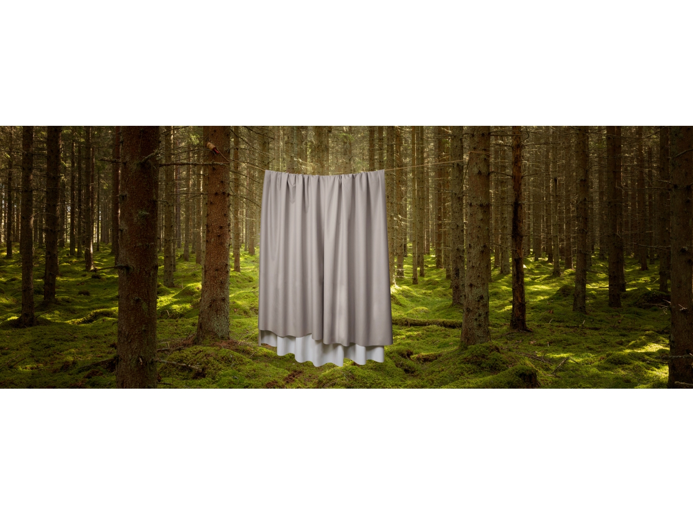 Audinys Black-out Bologna FR 004 Silver, b=280 cm Audinys Black-out Bologna FR 004 Silver, b=280 cm