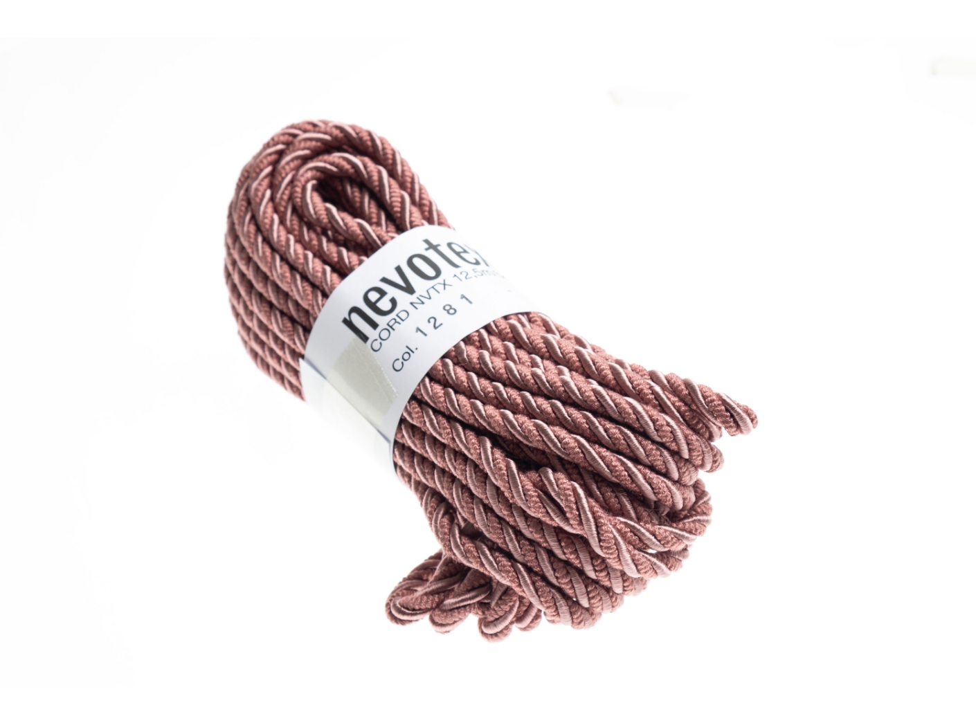 Dekoratyvinė virvutė NVTX 1281 Rose matt/shiny Dekoratyvinė virvutė NVTX 1281 Rose matt/shiny