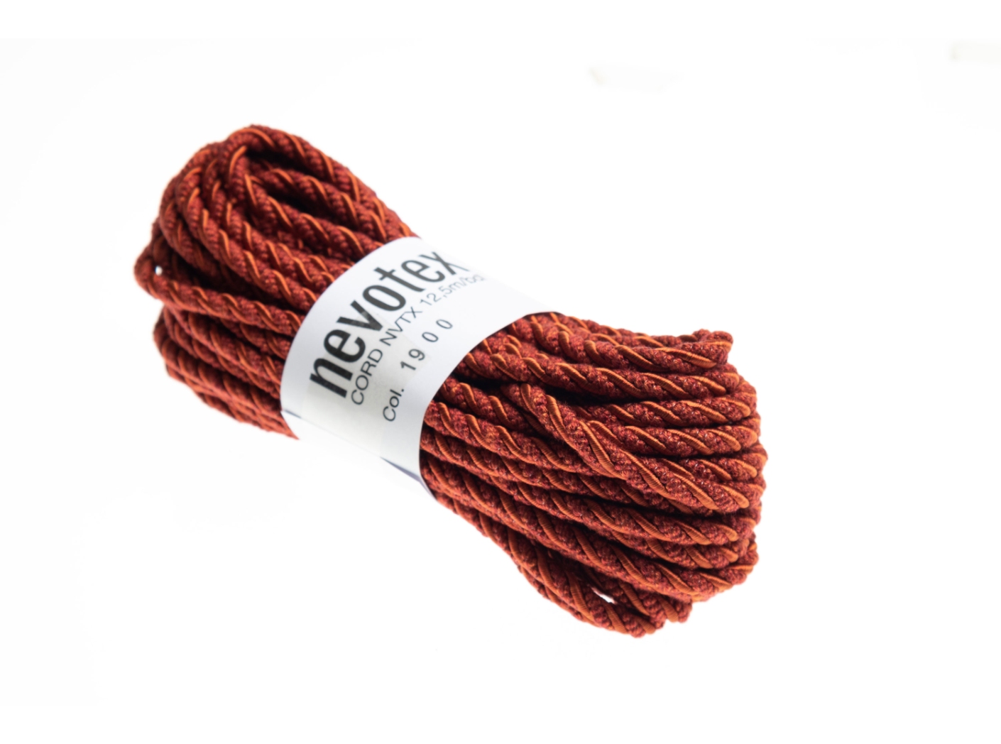 Dekoratyvinė virvutė NVTX 1900 Orange/red matt/shiny Dekoratyvinė virvutė NVTX 1900 Orange/red matt/shiny