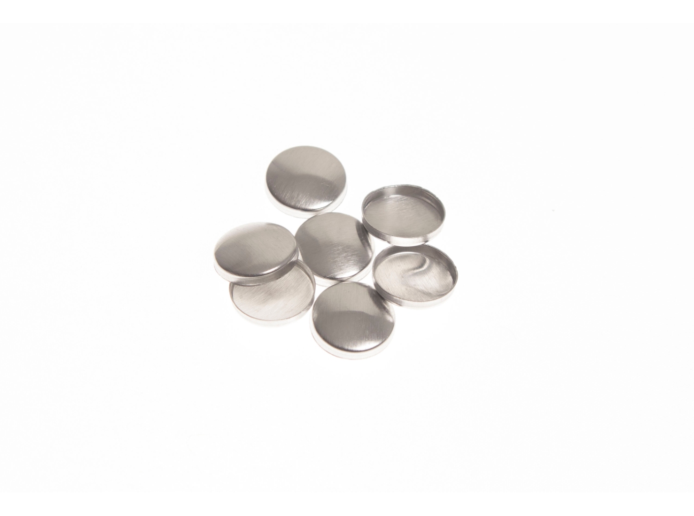Sagos forma MA24 viršutinė dalis (aliuminis), Ø 13,1 mm, 500 vnt/pak. Sagos forma MA24 viršutinė dalis (aliuminis), Ø 13,1 mm, 500 vnt/pak.