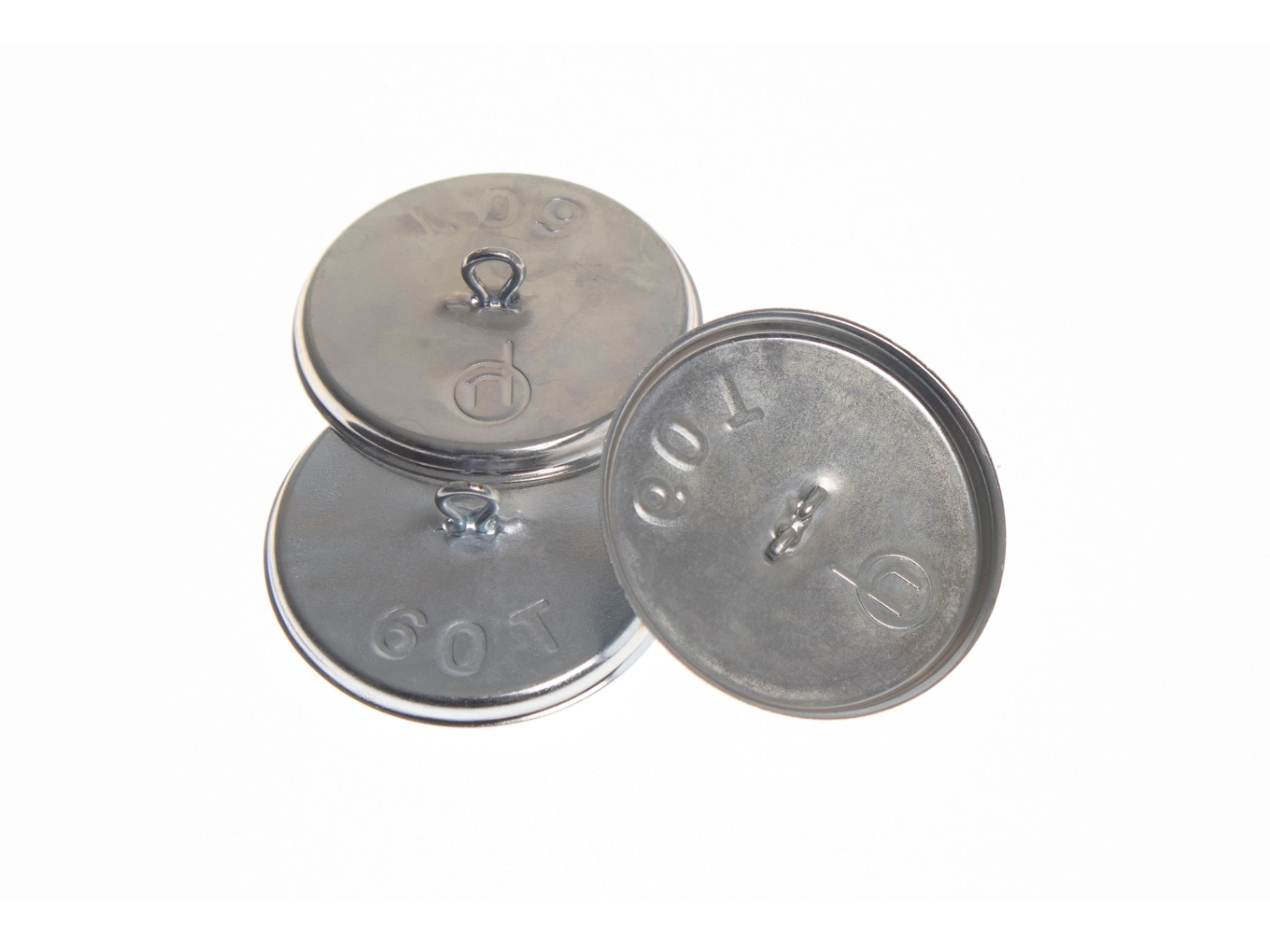 Sagos forma MA60 apatinė dalis su kilpele, Ø 36,0 mm, 100 vnt/pak. Sagos forma MA60 apatinė dalis su kilpele, Ø 36,0 mm, 100 vnt/pak.