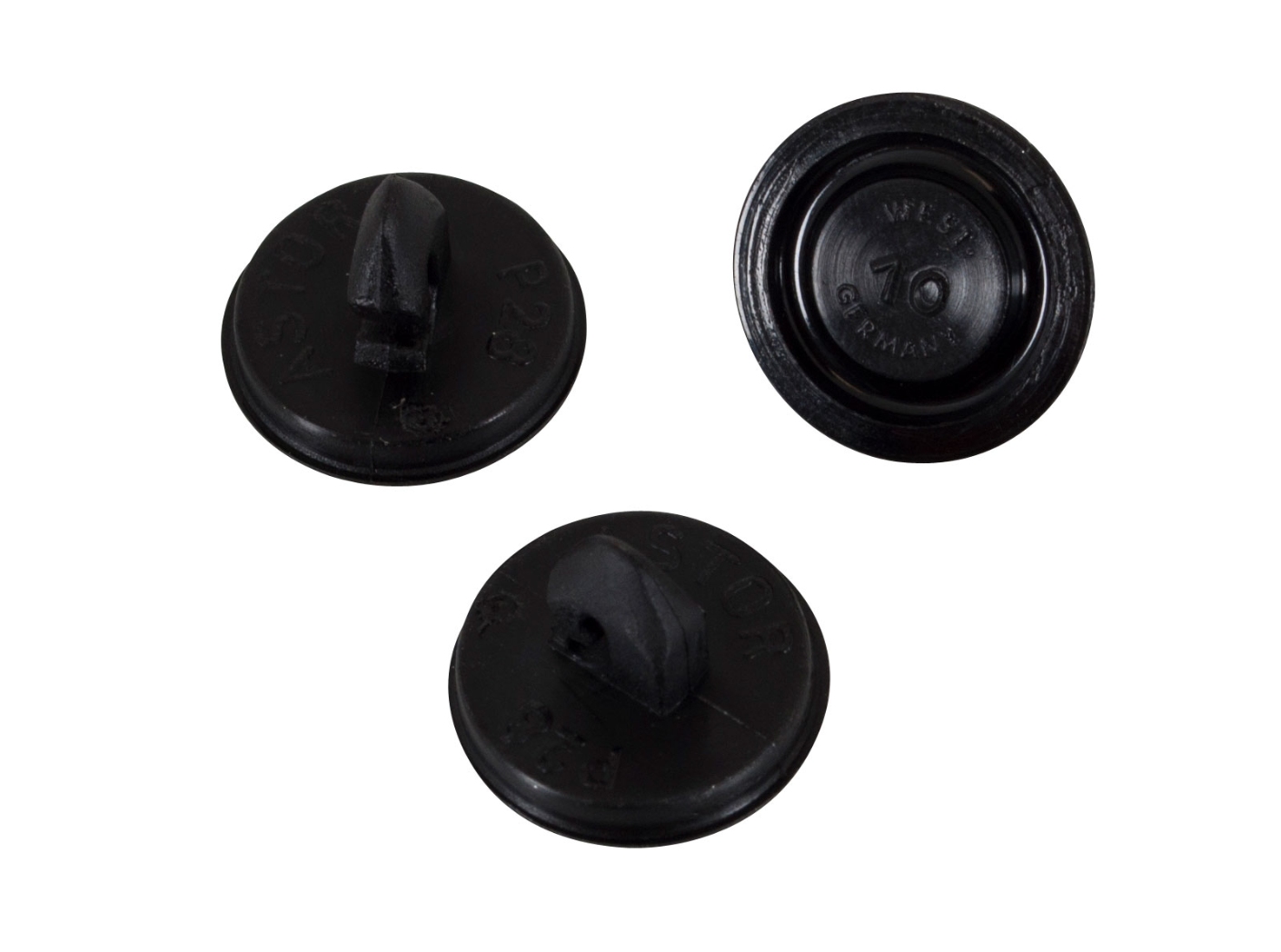 Sagos forma A36 plastiko apatinė dalis su kabliuku, Ø 19,1 mm, 1000 vnt/pak. Sagos forma A36 plastiko apatinė dalis su kabliuku, Ø 19,1 mm, 1000 vnt/pak.