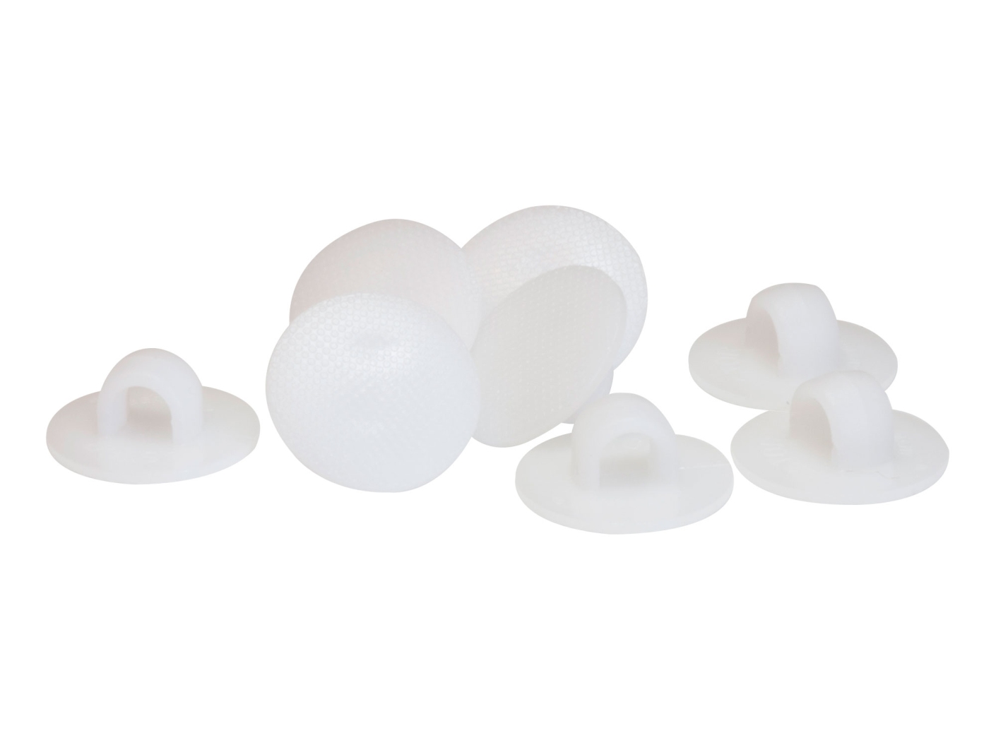 Saga kilpelės įtempimui, Ø=18 mm, balta Saga kilpelės įtempimui, Ø=18 mm, balta
