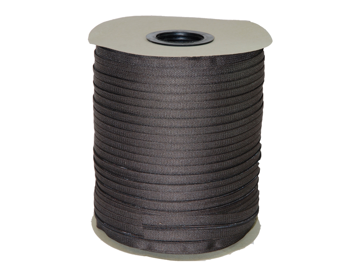 Spiralinio užtrauktuko juosta Chiq, 5 mm, ruda Spiralinio užtrauktuko juosta Chiq, 5 mm, ruda
