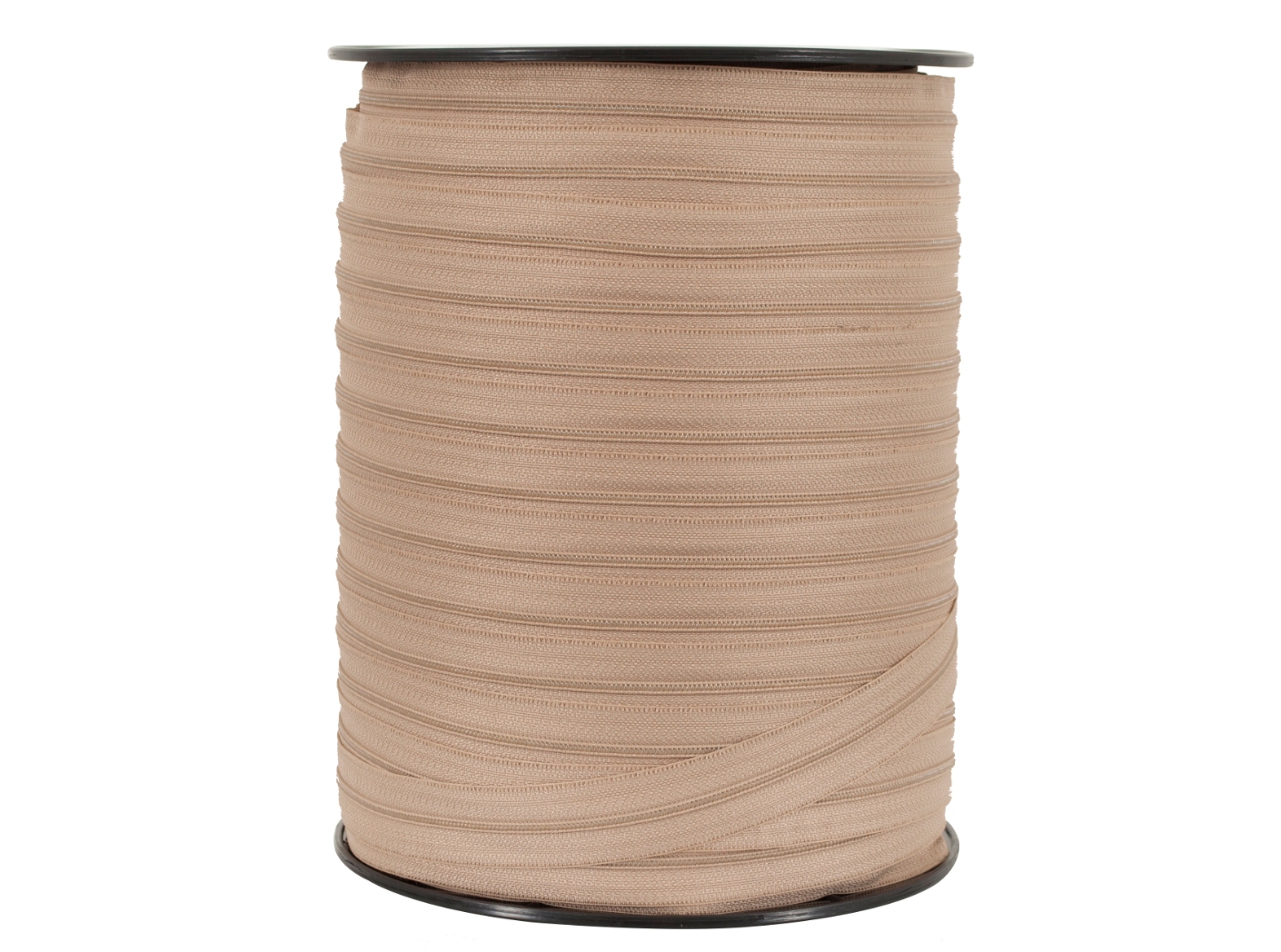 Spiralinio užtrauktuko juosta S 40, beige, 50 m Spiralinio užtrauktuko juosta S 40, beige, 50 m