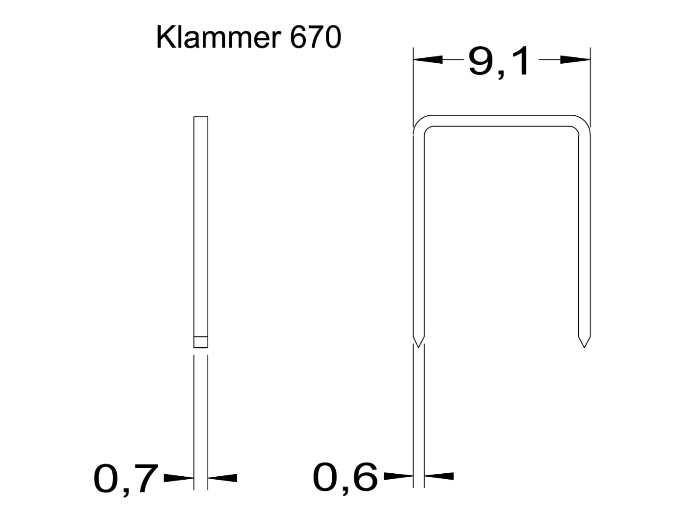 Kabės 670/08 mm, 15 000 vnt/dėž., nerūdijančios Kabės 670/08 mm, 15 000 vnt/dėž., nerūdijančios