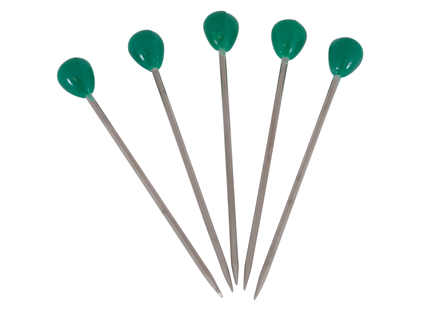 Adatėlė Nr.1, Ø 1,25 mm, l=50 mm, 100 vnt., žalia Adatėlė Nr.1, Ø 1,25 mm, l=50 mm, 100 vnt., žalia