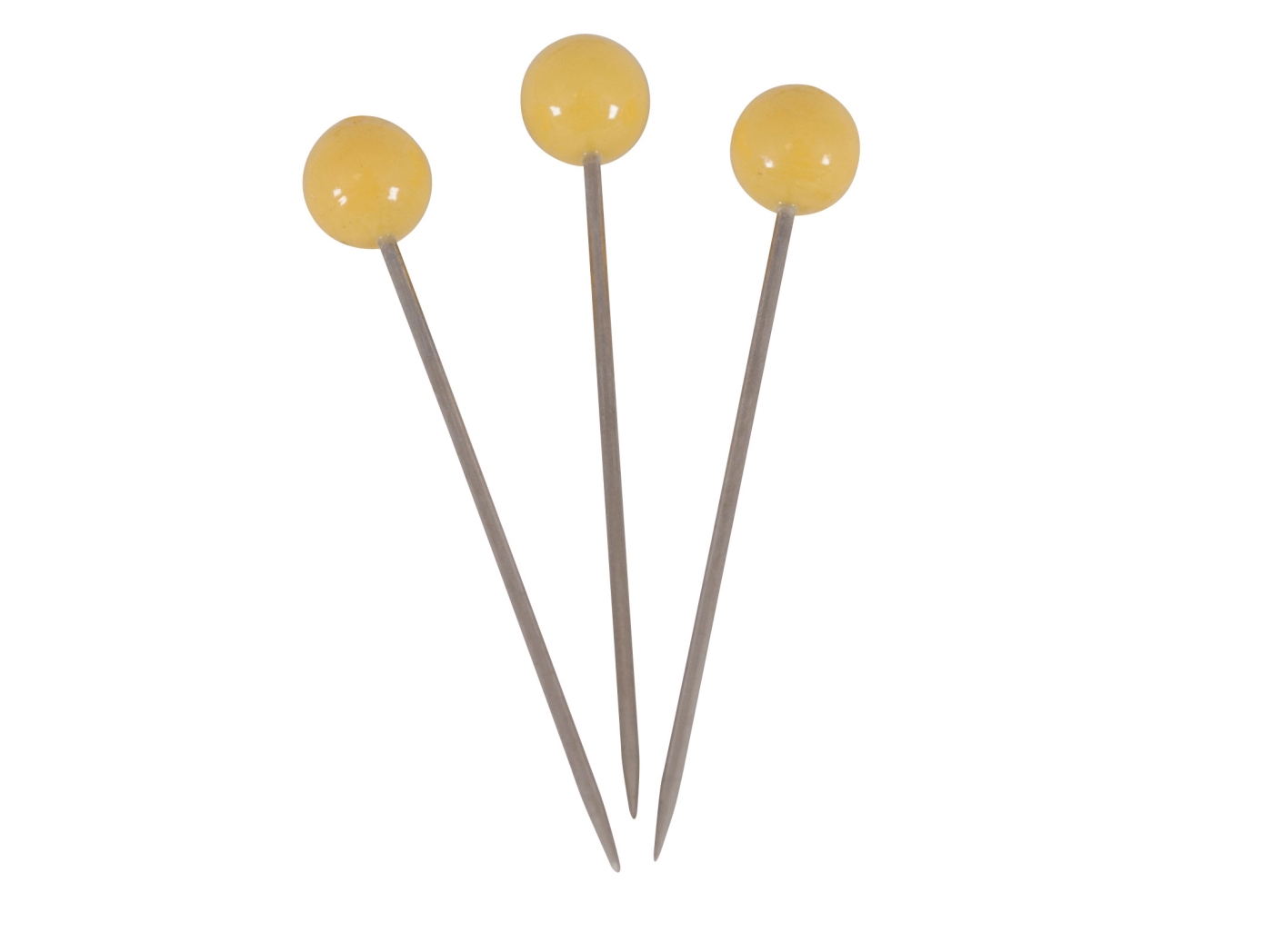 Adatėlė Nr.2, Ø 0,8 mm, l=38 mm, 100 vnt., geltona Adatėlė Nr.2, Ø 0,8 mm, l=38 mm, 100 vnt., geltona