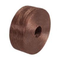 Siūlai Nm 60 (T) ritėse, 81 m/rit., (brown)