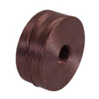 Siūlai Nm 60 (T) ritėse, 81 m/rit., (dark brown)