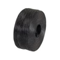 Siūlai Nm 60 (L) ritėse, 43 m/rit., (black)