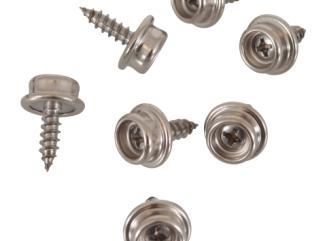 Spaudės apatinė spyruoklė su 12 mm varžtu, nikelis Spaudės apatinė spyruoklė su 12 mm varžtu, nikelis