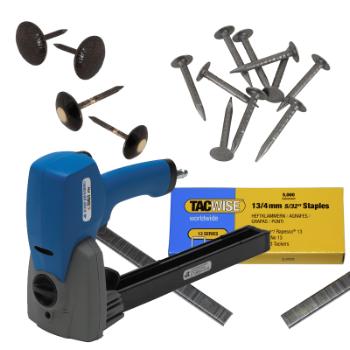 Kabių pistoletai, kabės ir vinukai