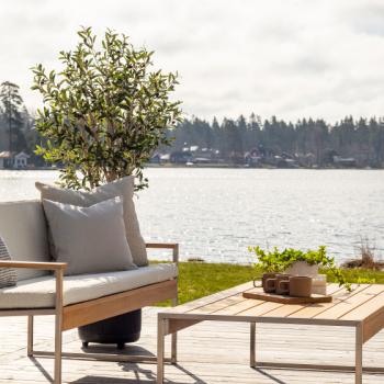 Audiniai lauko baldams