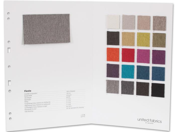 Audinio Fiesta kolekcija (lankstinukas) Audinio Fiesta kolekcija (lankstinukas)