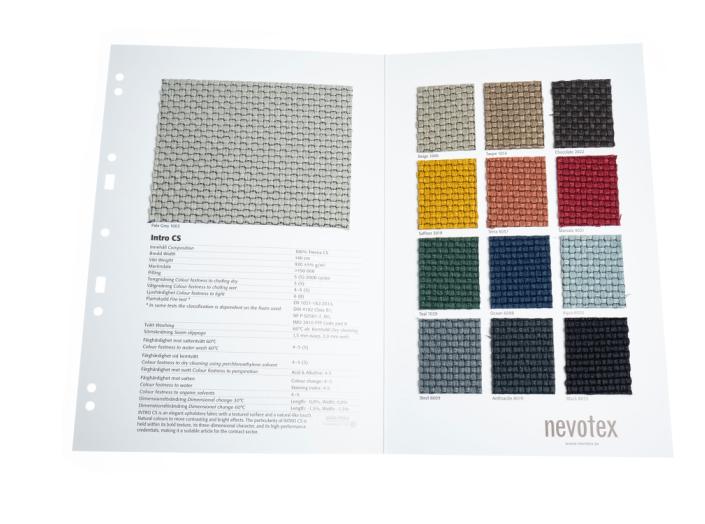 Audinio Intro CS kolekcija (lankstinukas) Audinio Intro CS kolekcija (lankstinukas)