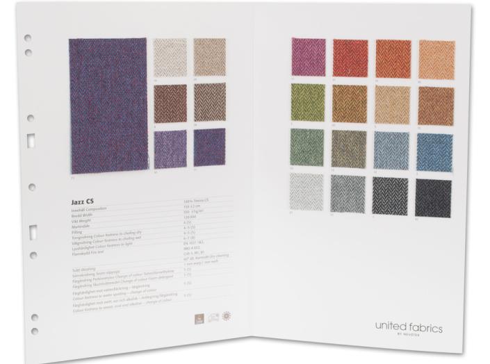 Audinio Jazz CS kolekcija (lankstinukas) Audinio Jazz CS kolekcija (lankstinukas)