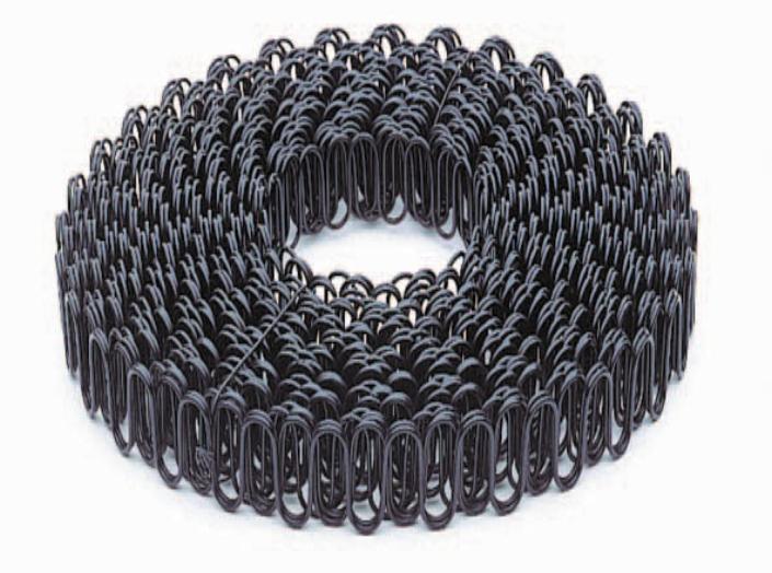 Zigzaginė spyruoklė (seat), Ø 3,8 mm, 35 m/rul. Zigzaginė spyruoklė (seat), Ø 3,8 mm, 35 m/rul.